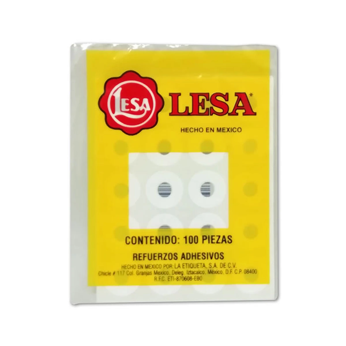 REFUERZO ADHESIVO C/10 BLANCO