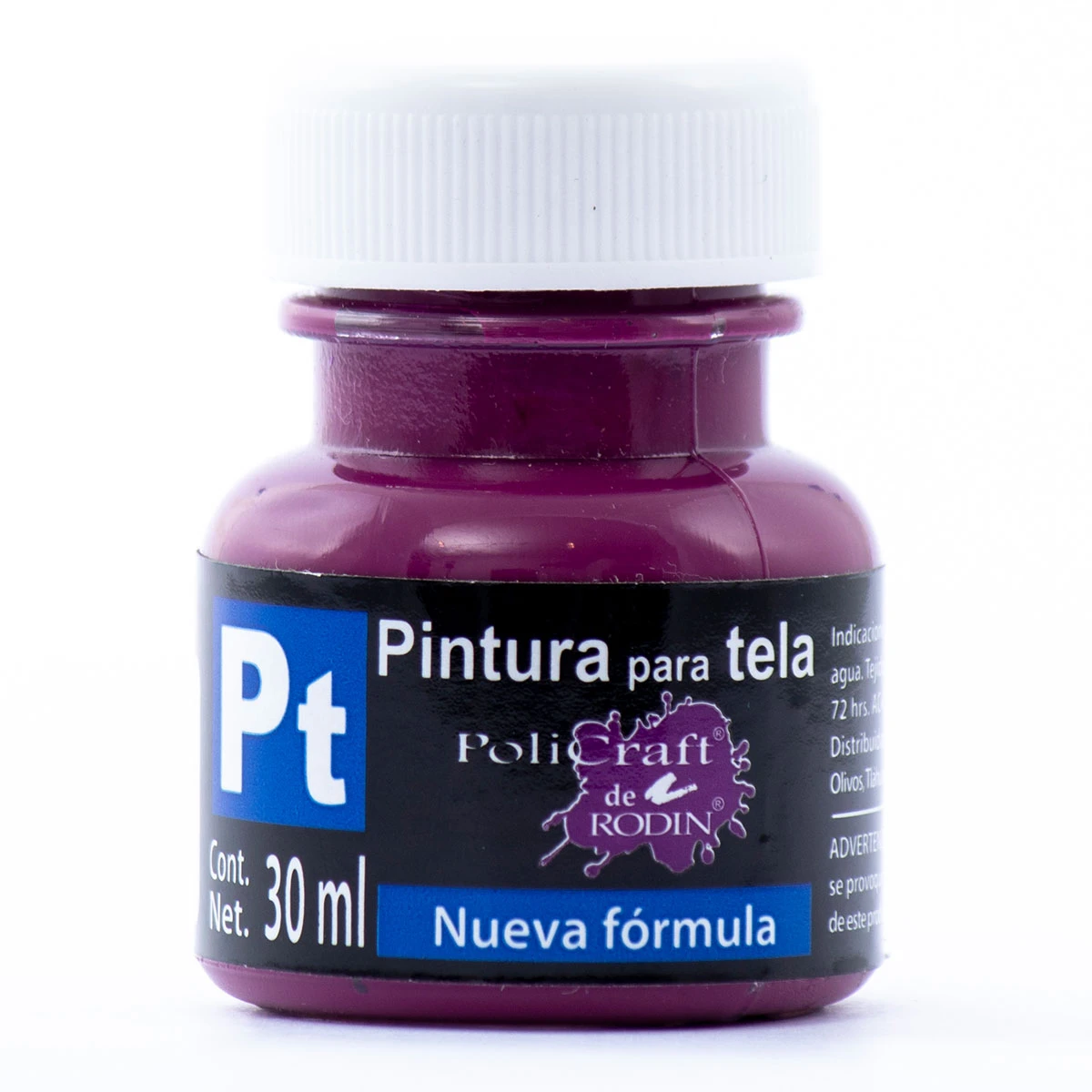 PINTURA TELA POLICRAFT 30ML 1335 MALVA