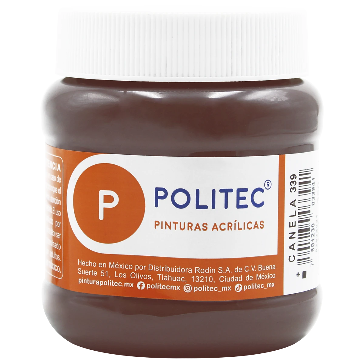 PINTURA ACRILICA MATE 250ML 339 CANELA