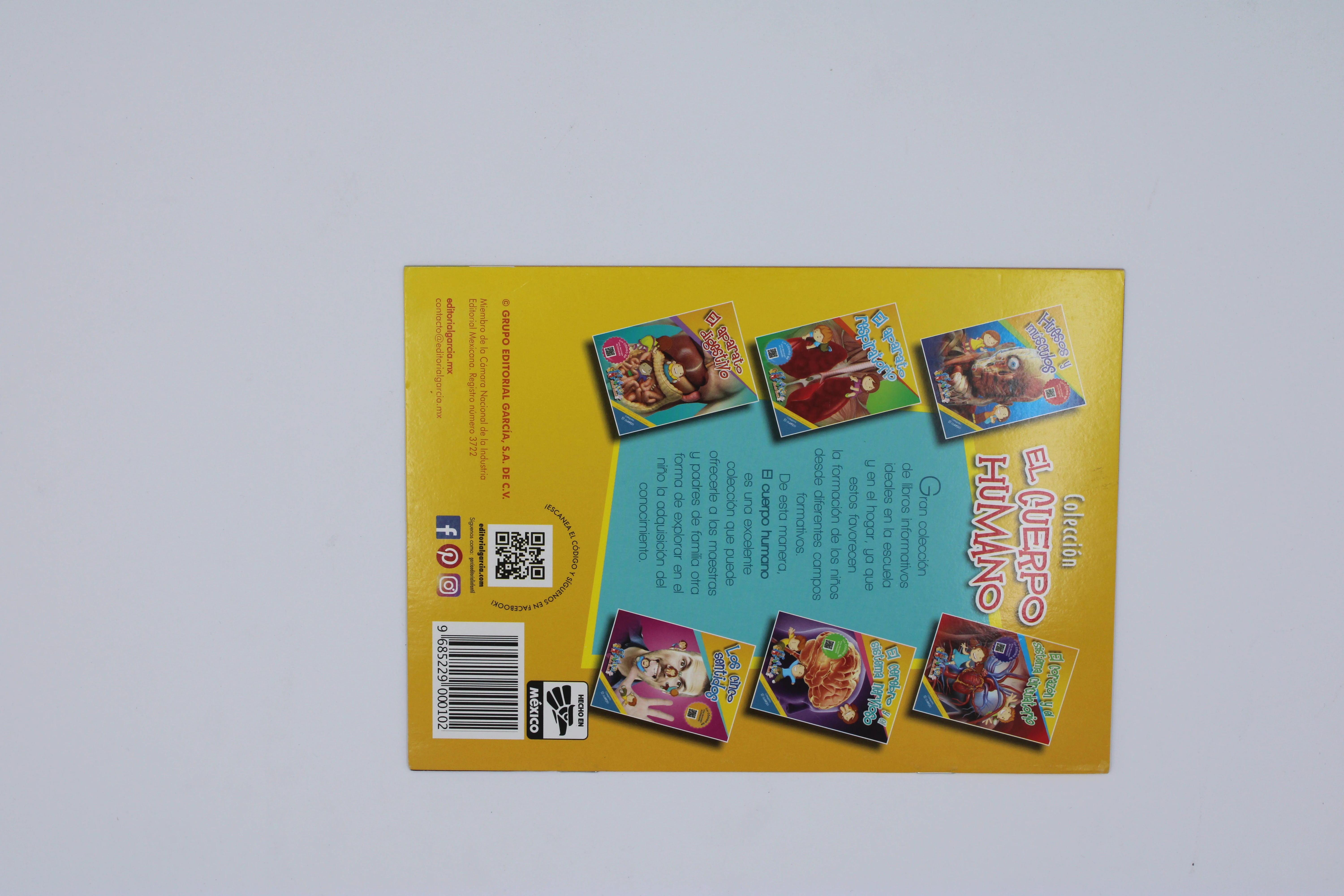 LIBRO INFORMATIVO EL CUERPO HUMANO