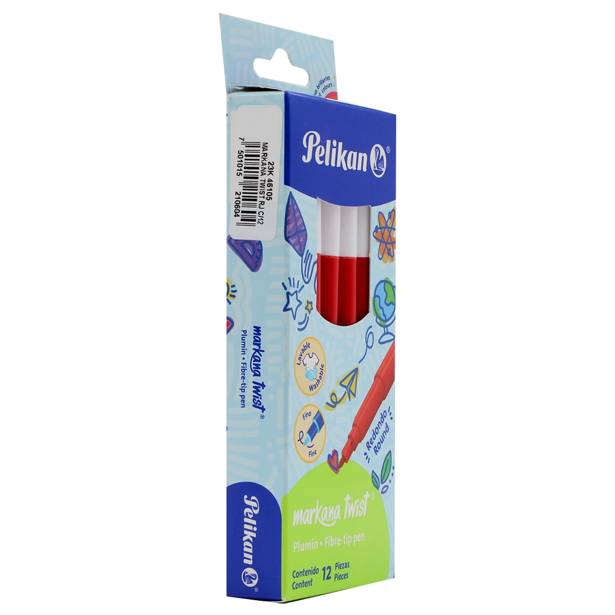 PLUMON COLORELLA STAR C/12 ROJO