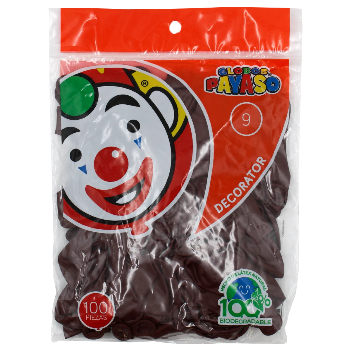 GLOBO FIESTA C/100 NO. 9 VINO