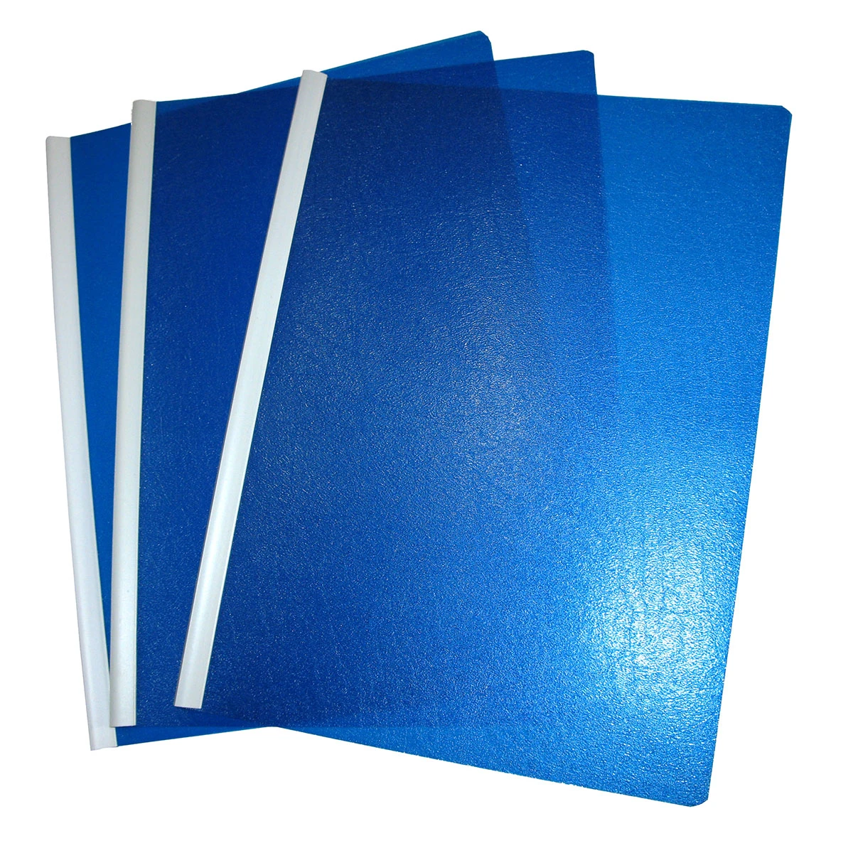 FOLDER CARTA CON COSTILLA C/10 AZUL