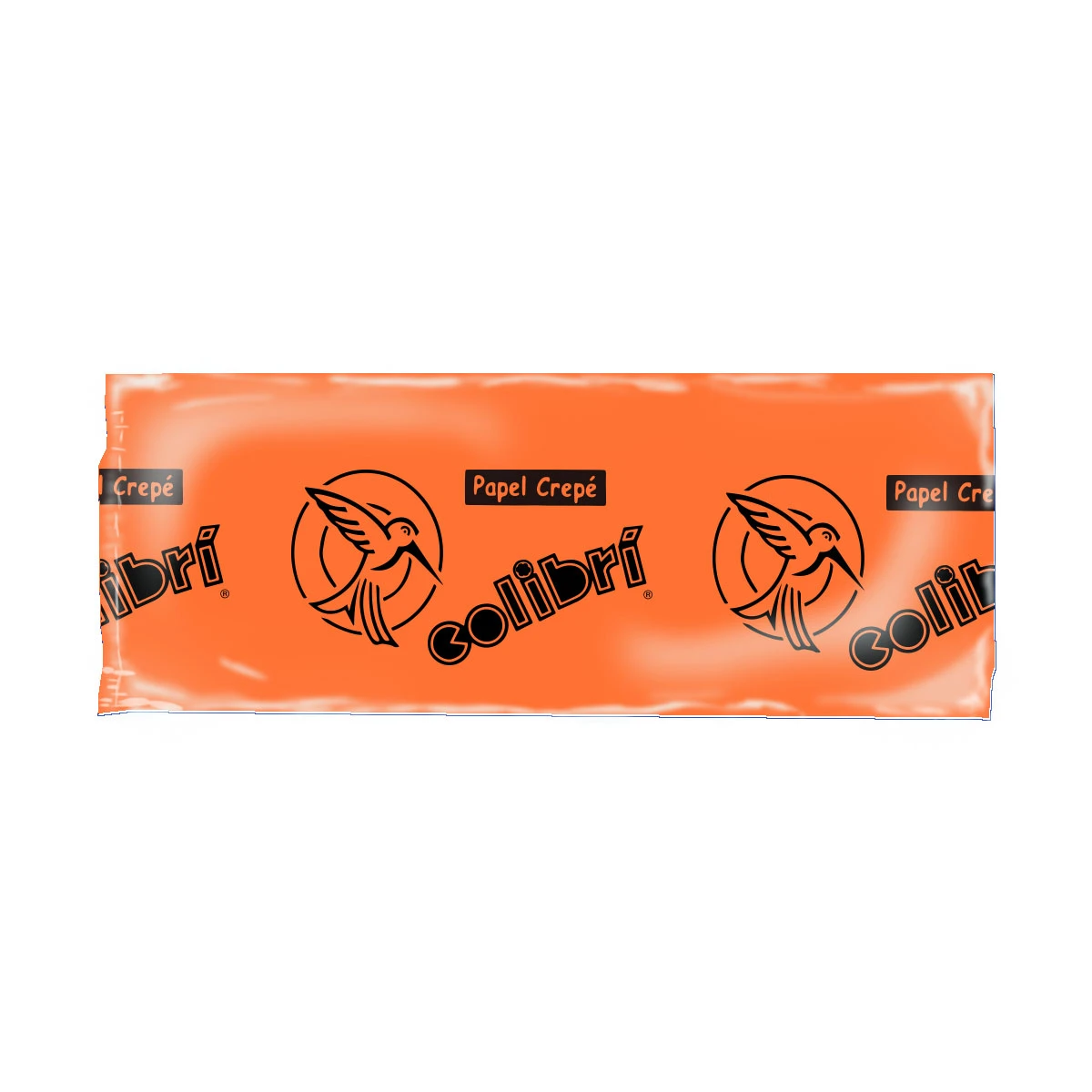 PAPEL CREPE COLIBRI CORTO 301 MANDARINA