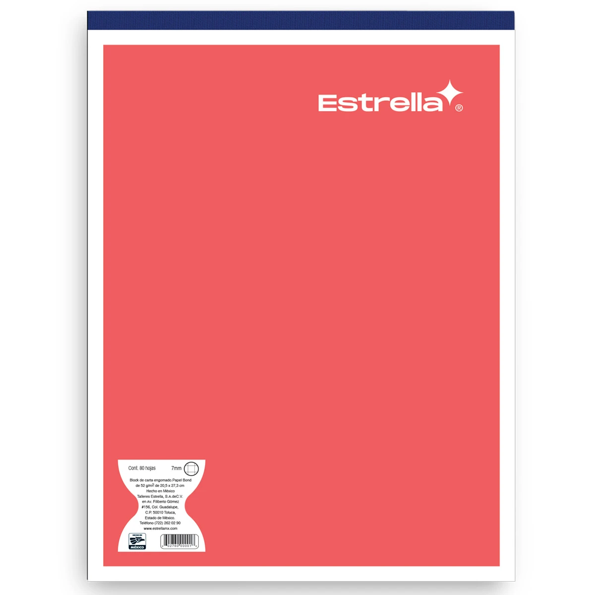 BLOCK CARTA 80HJS ESTRELLA C7 0008