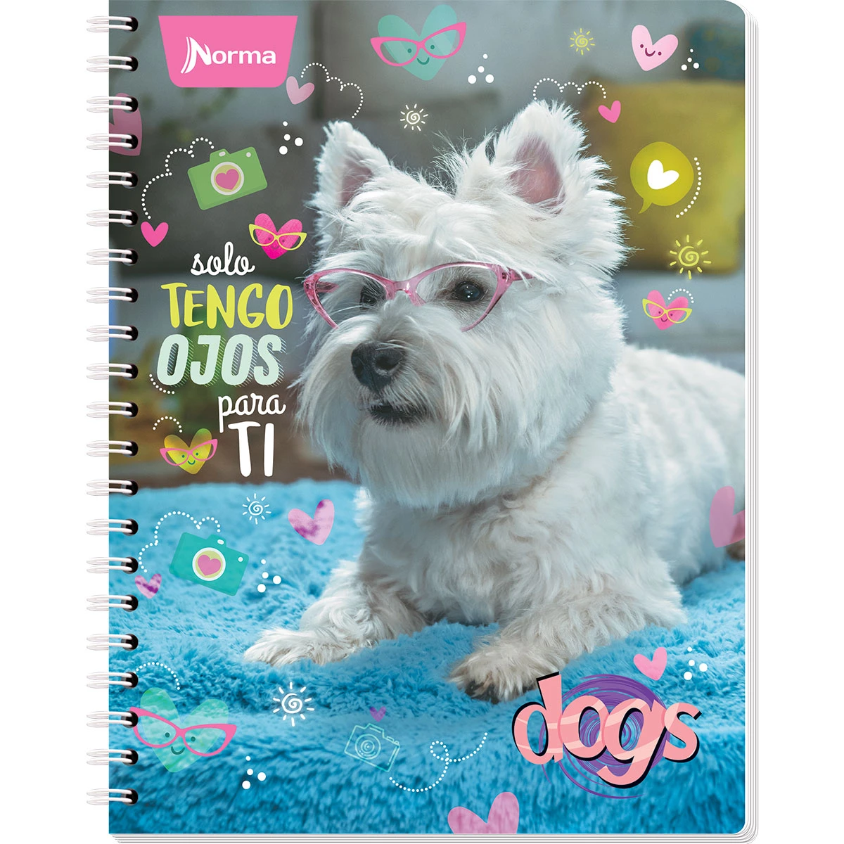 CUADERNO PROFESIONAL 100HJS DOGS C7