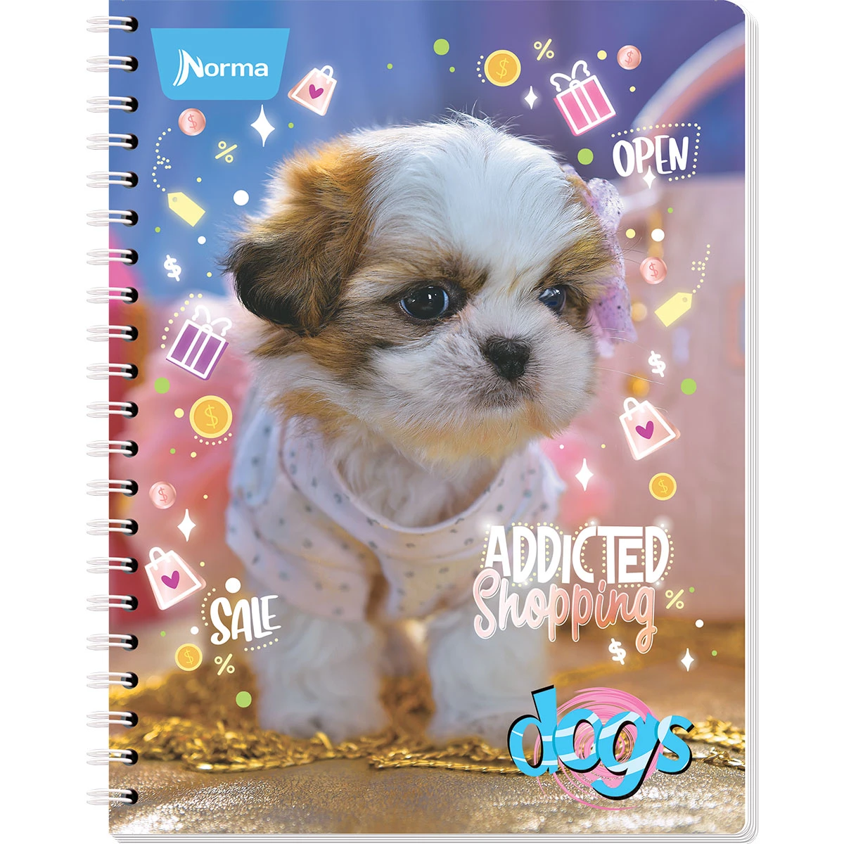 CUADERNO PROFESIONAL 100HJS DOGS C7