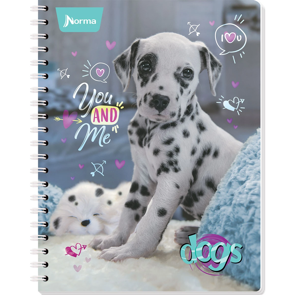 CUADERNO PROFESIONAL 100HJS DOGS C7