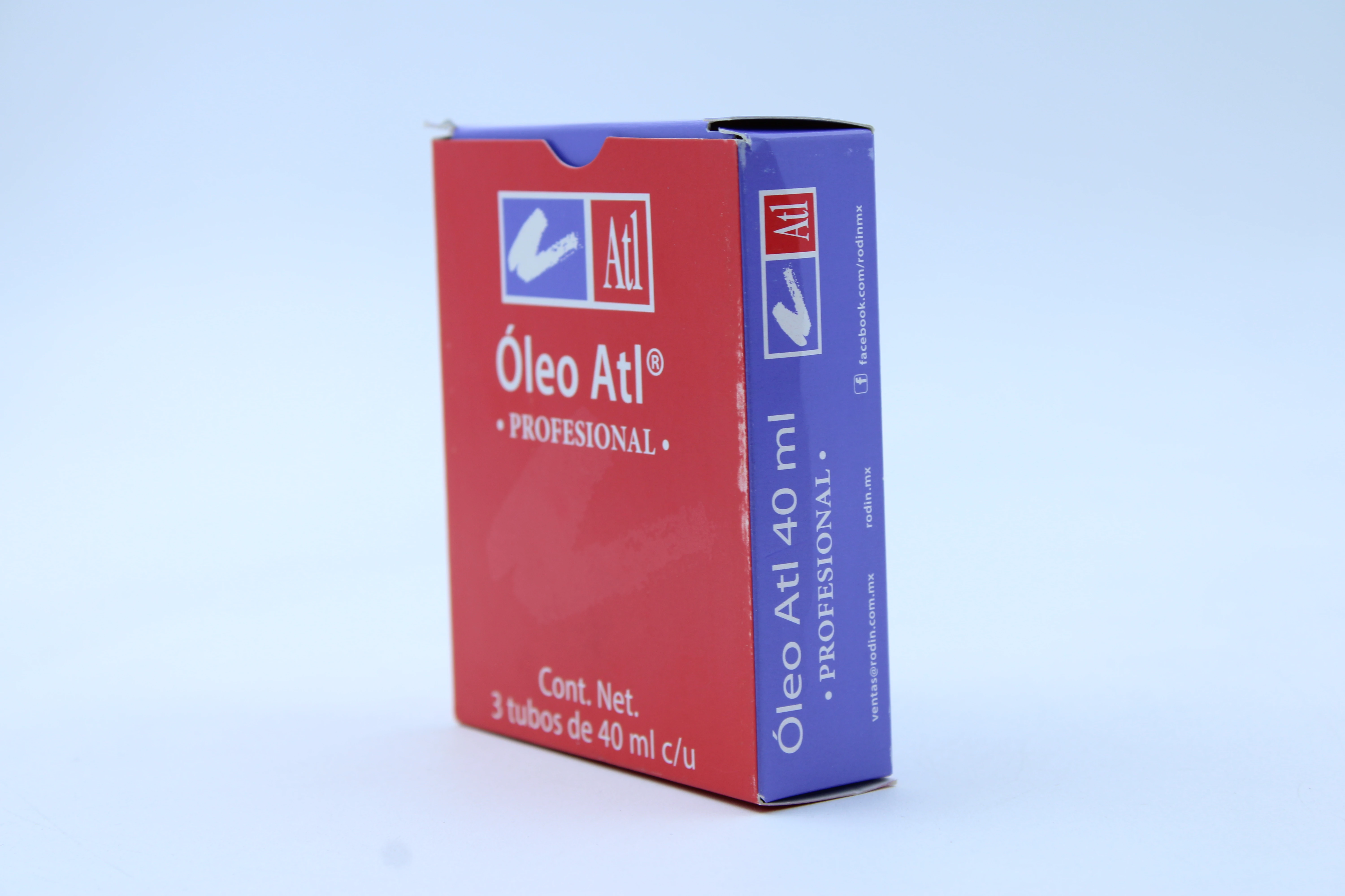 PINTURA OLEO ATL 40ML 225 NEGRO MARFIL