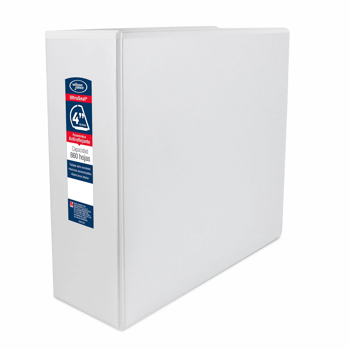 CARPETA CARTA 386 "D" 4" BLANCA P1602