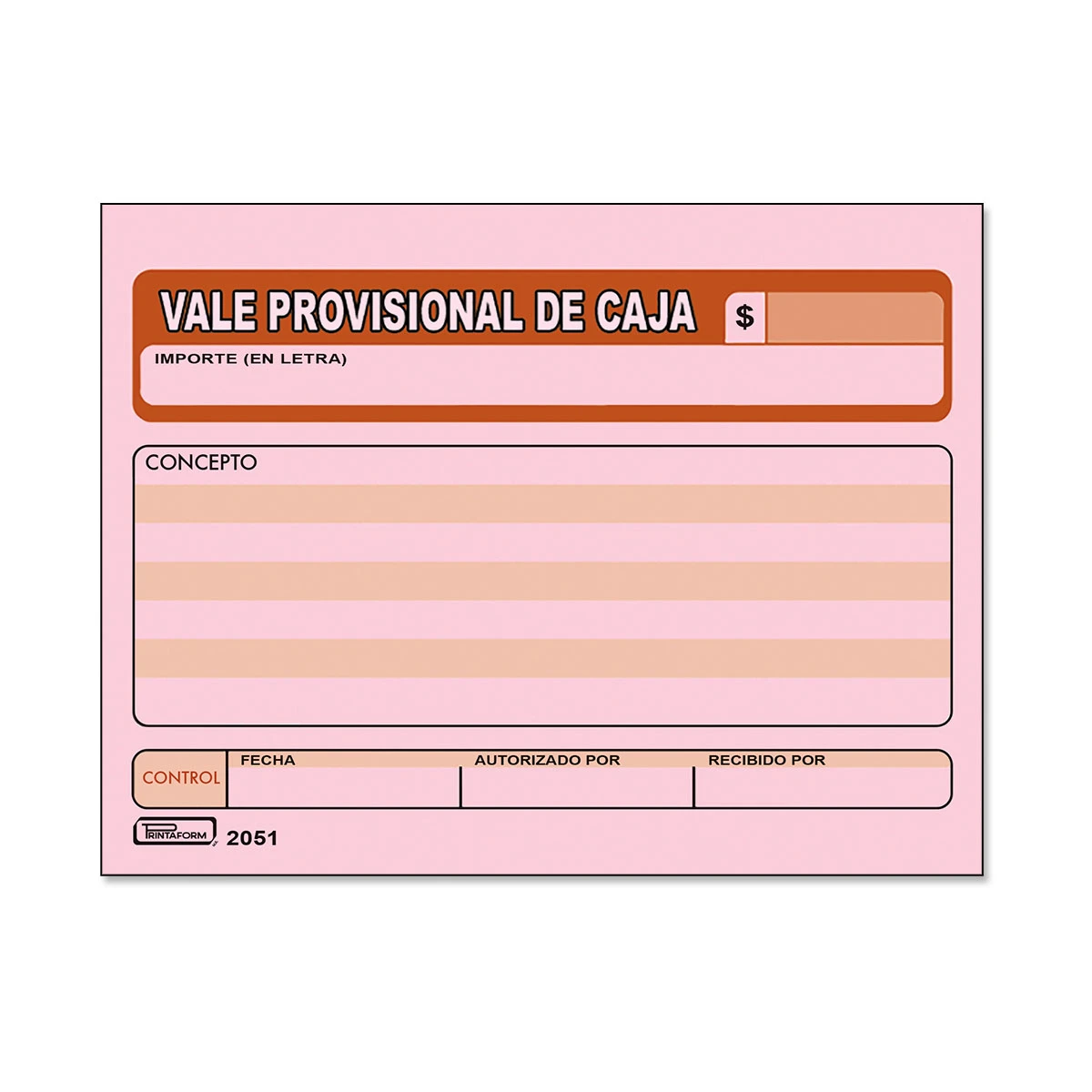 BLOCK VALE PROVISIONAL CAJA 50HJS 2051