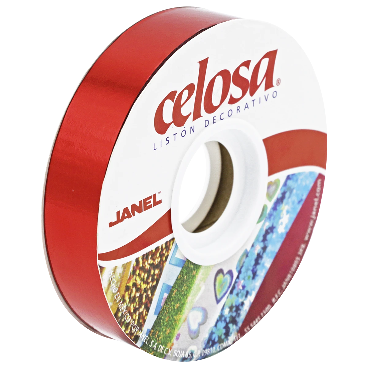 LISTON CELOSA 280 METALICO NO. 5 ROJO