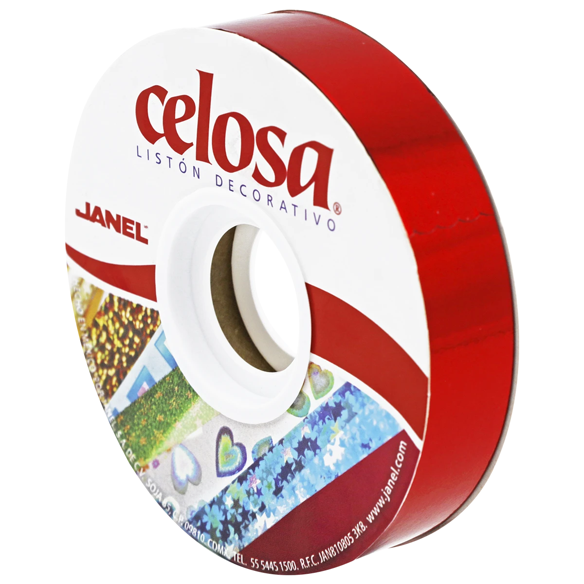 LISTON CELOSA 280 METALICO NO. 5 ROJO