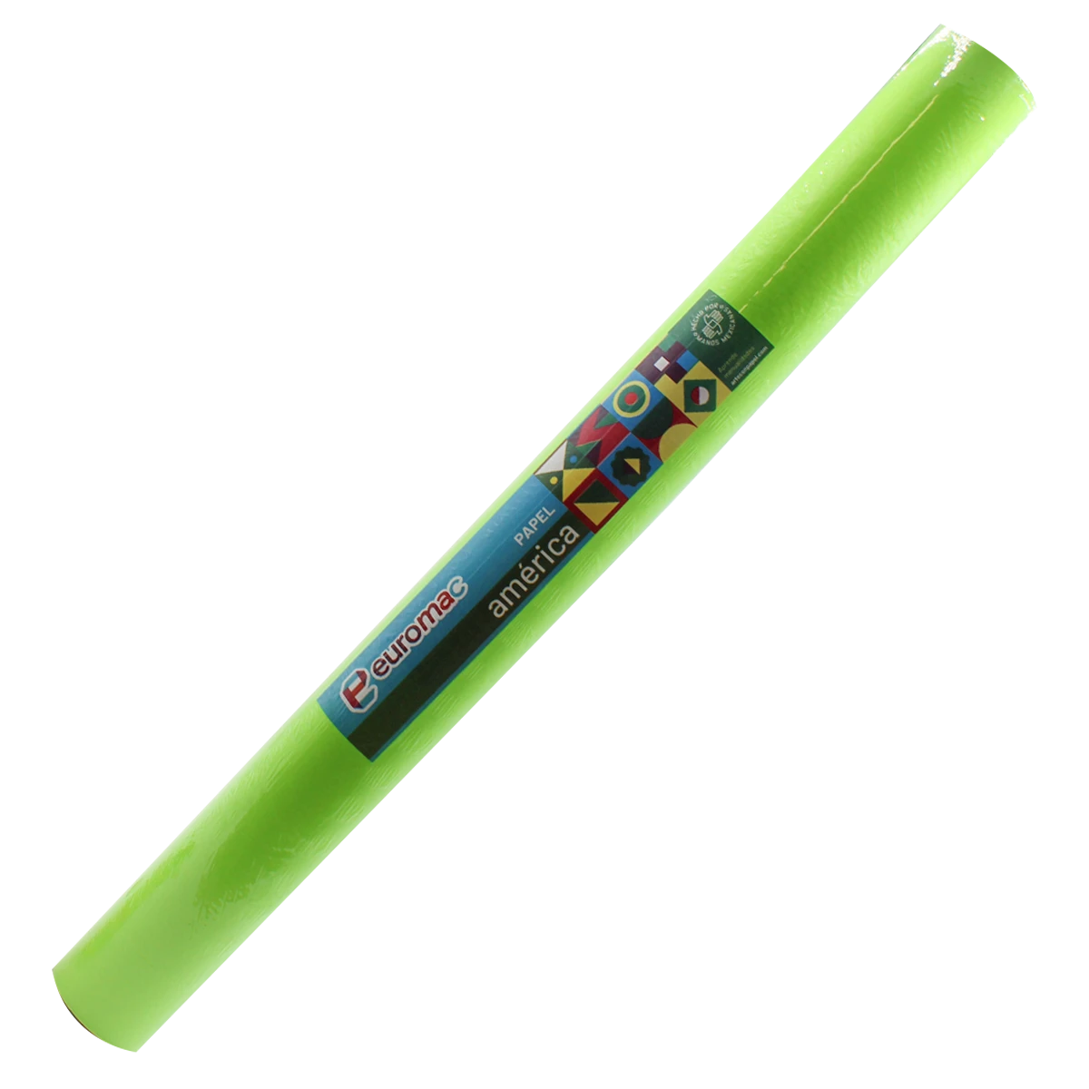 PAPEL AMERICA 25MTS FLUORESCENTE VERDE