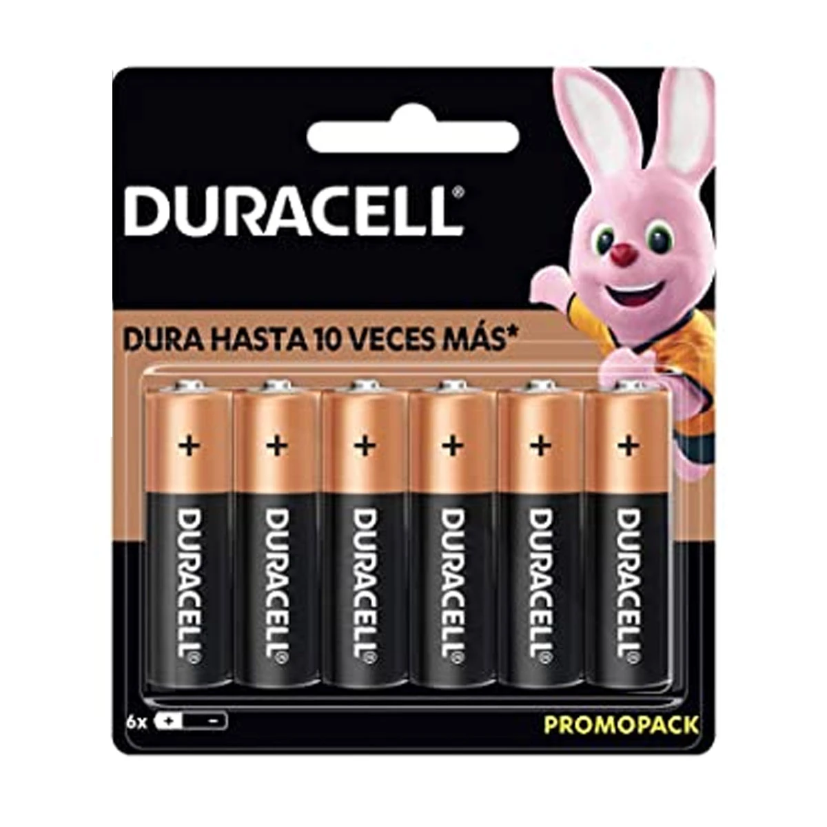 PILA DURACELL ALCALINA AA C/6