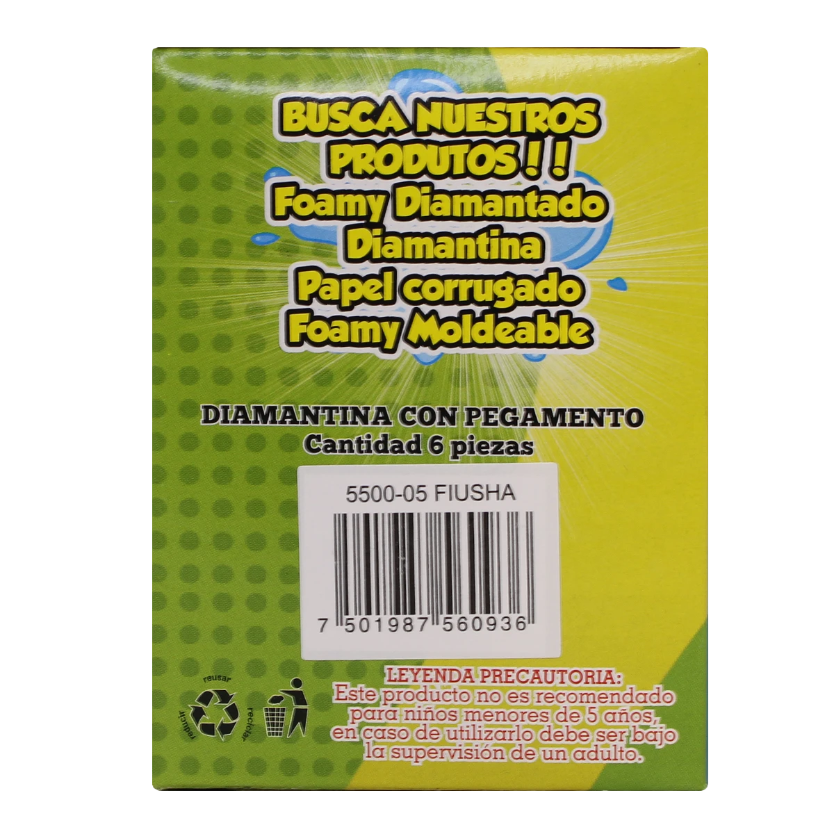 PEGAMENTO CON DIAMANTINA 60ML FIUSHA