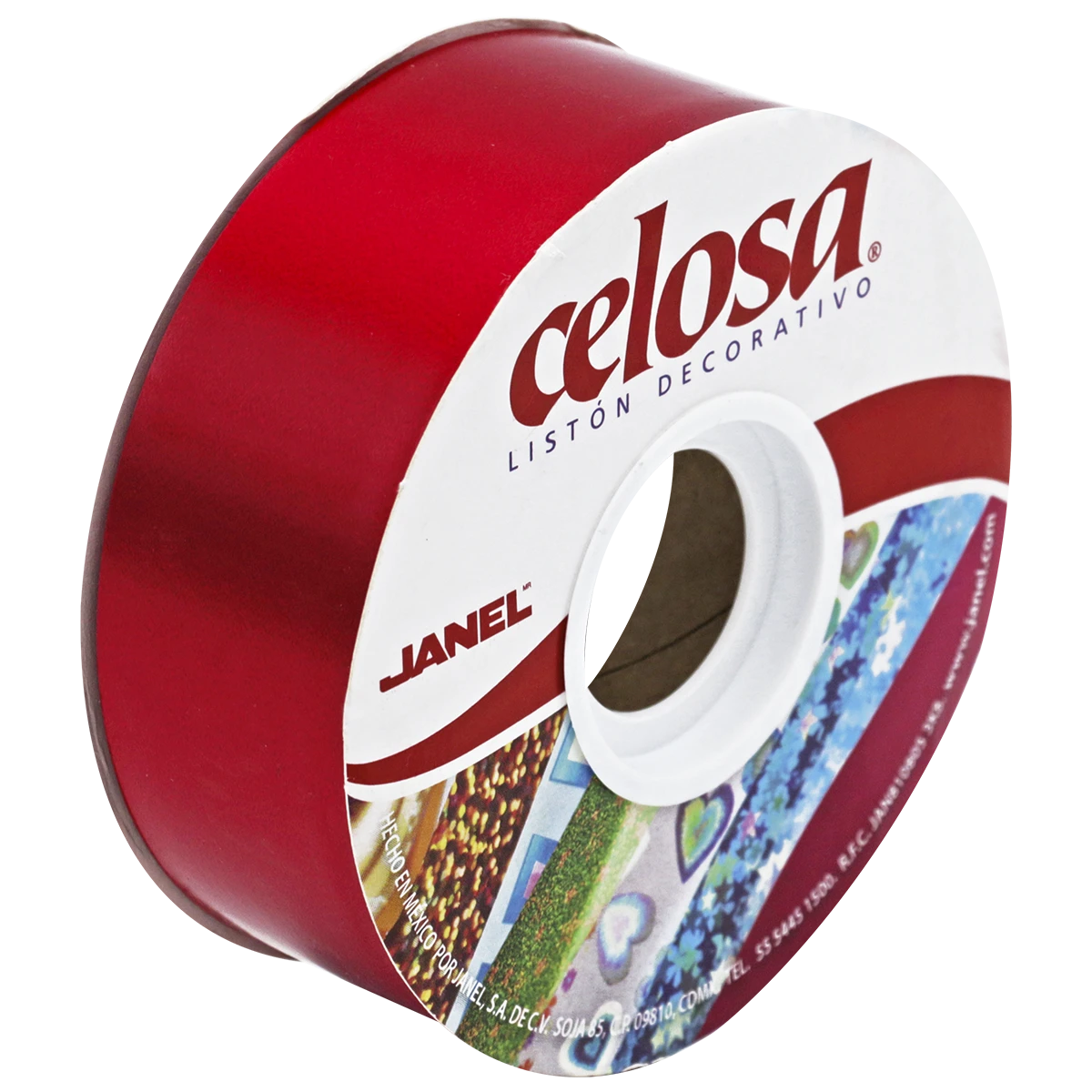 LISTON CELOSA 019 LISO NO. 9 ROJO .