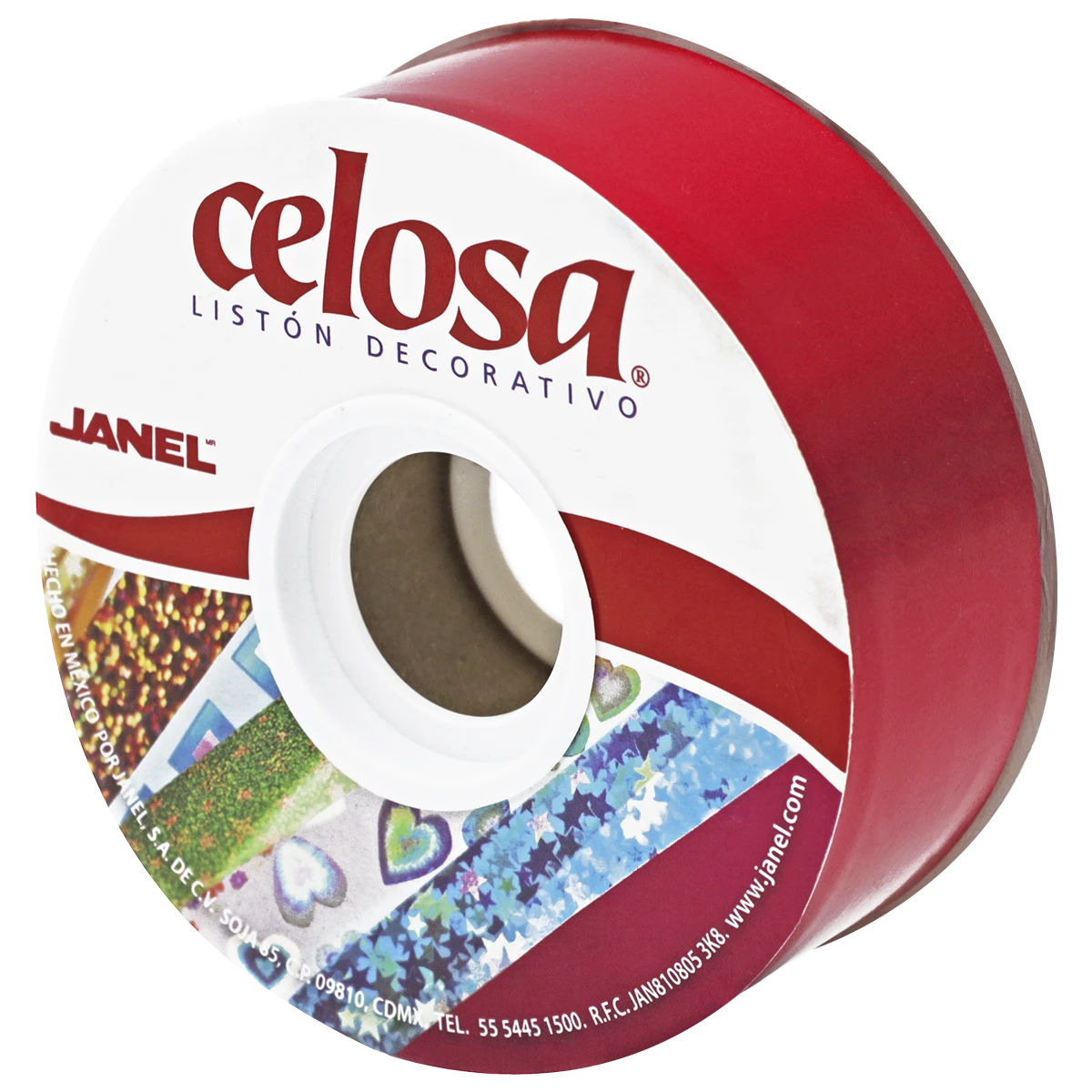 LISTON CELOSA 019 LISO NO. 9 ROJO .