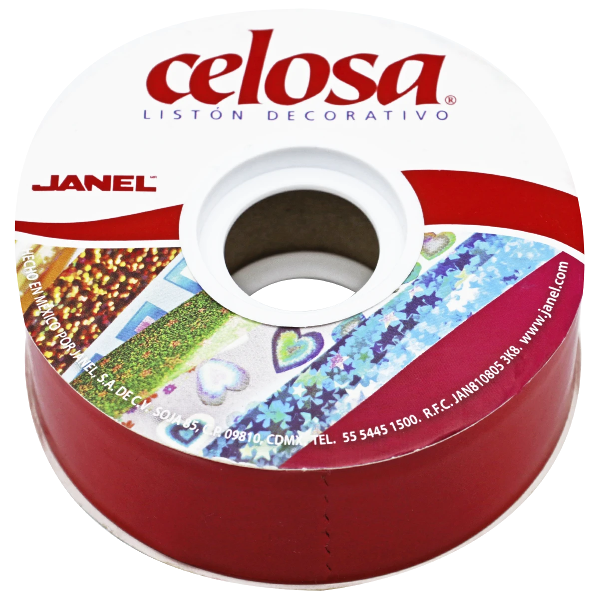 LISTON CELOSA 019 LISO NO. 9 ROJO .