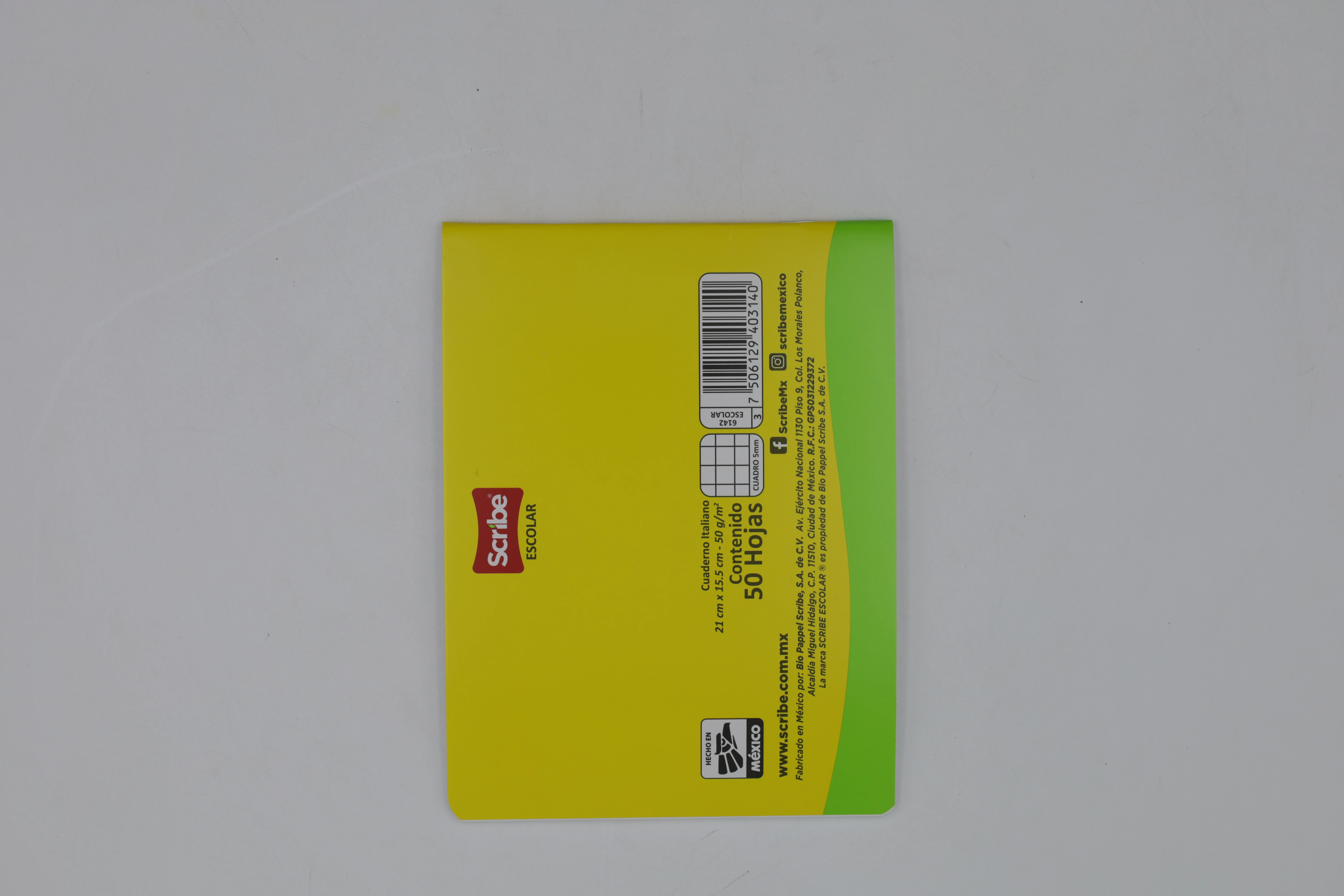 CUADERNO ITALIANO 50H ESCOLAR GRAPA C5