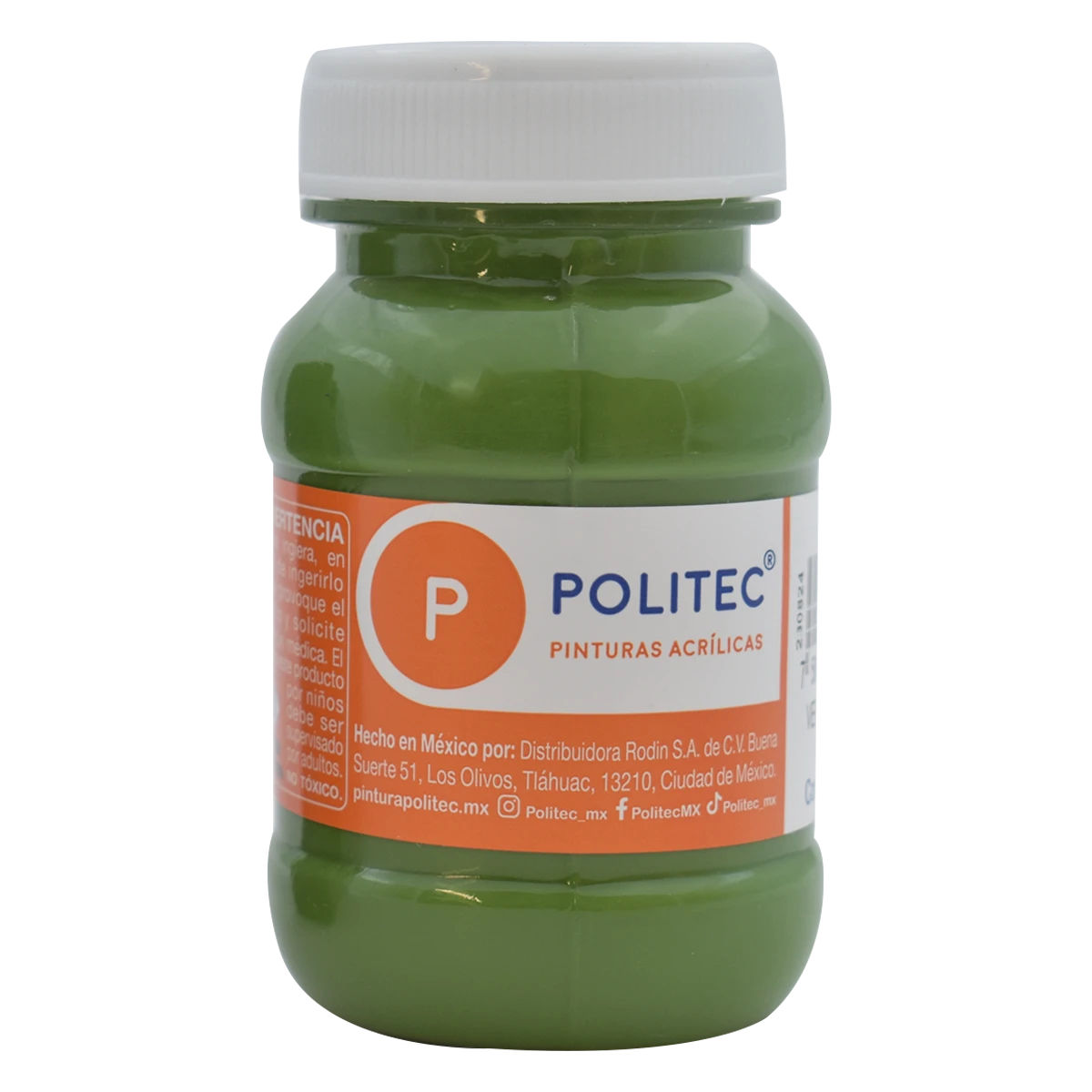 PINTURA ACRILICA MATE 100ML 325 VERDE NILO
