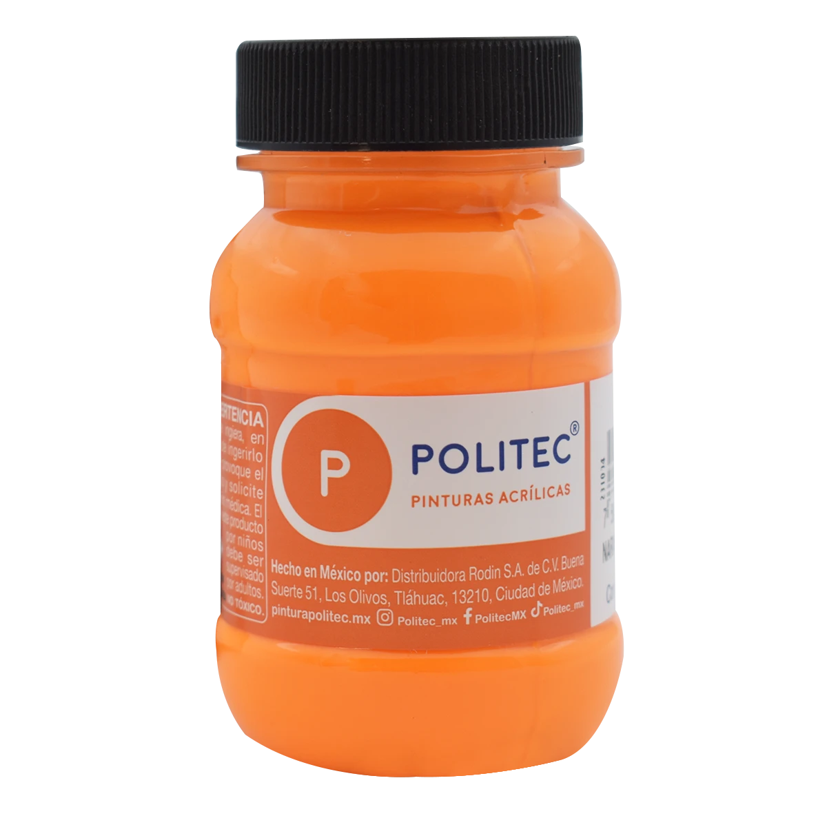 PINTURA ACRILICA FLUOR 100ML 803 NARANJA
