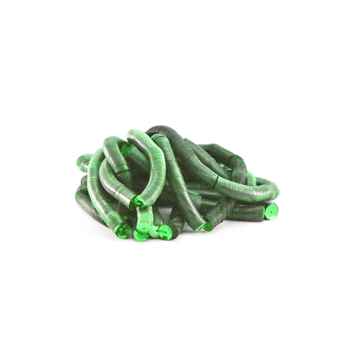 LENTEJUELA METALICA MAZO 8MM VERDE BANDE