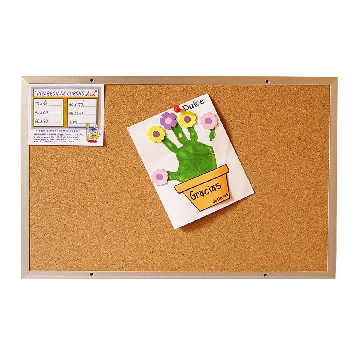 PIZARRON CORCHO NATURAL 60X90 2048