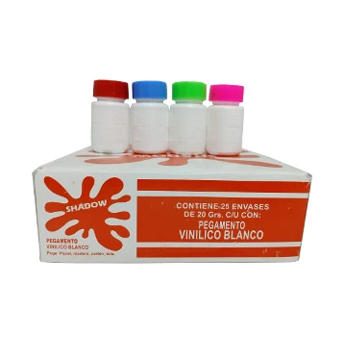 PEGAMENTO BLANCO SHADOW 20GRS C/25
