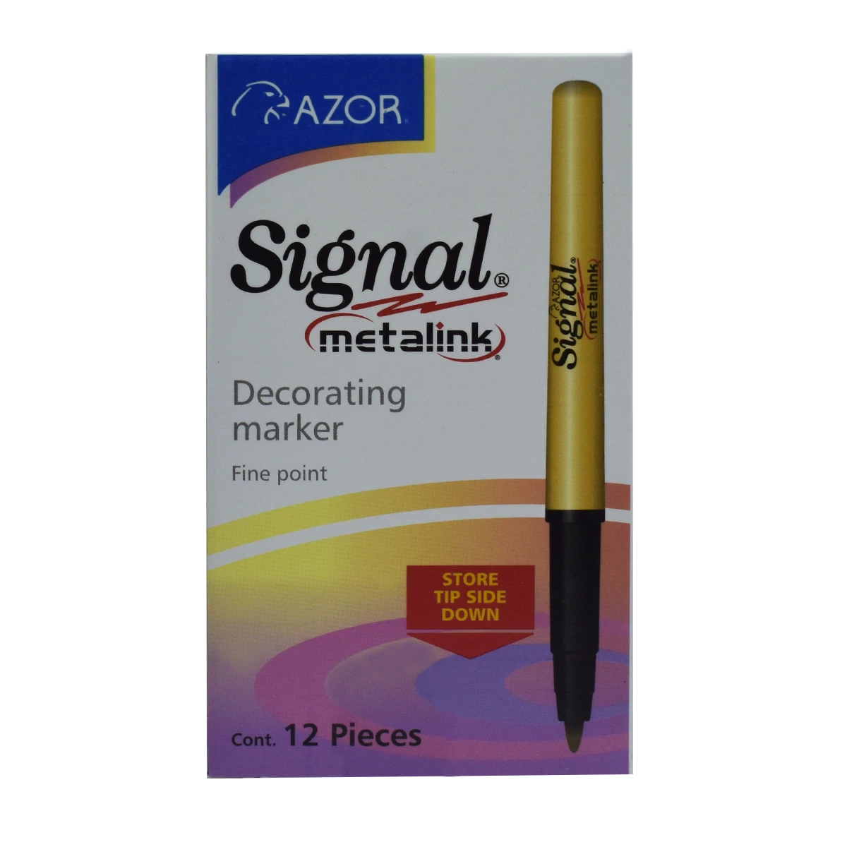 MARCADOR SIGNAL METALICO 30011 BLANCO
