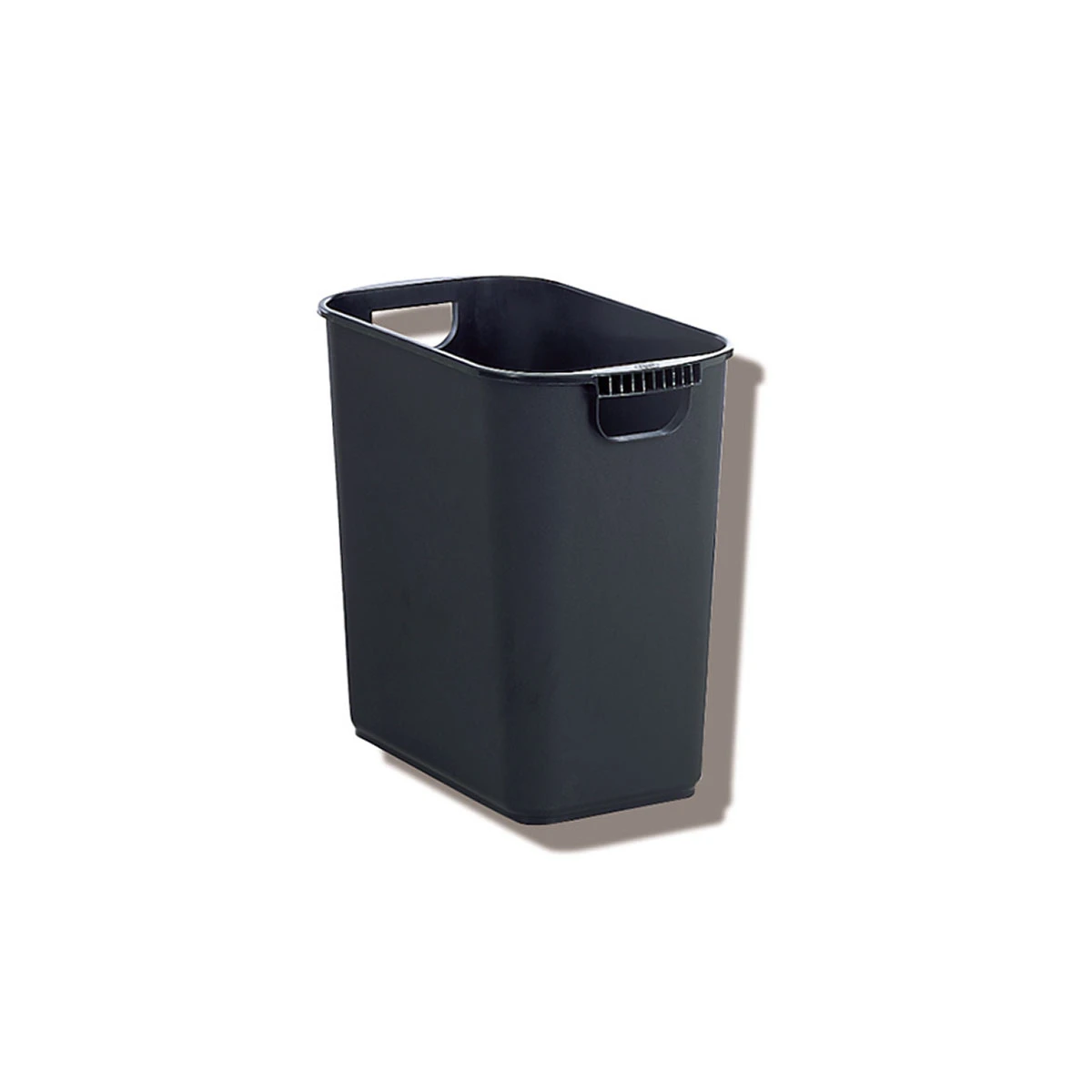 CESTO DE BASURA JUMBO RECTANG 8025 NEGRO