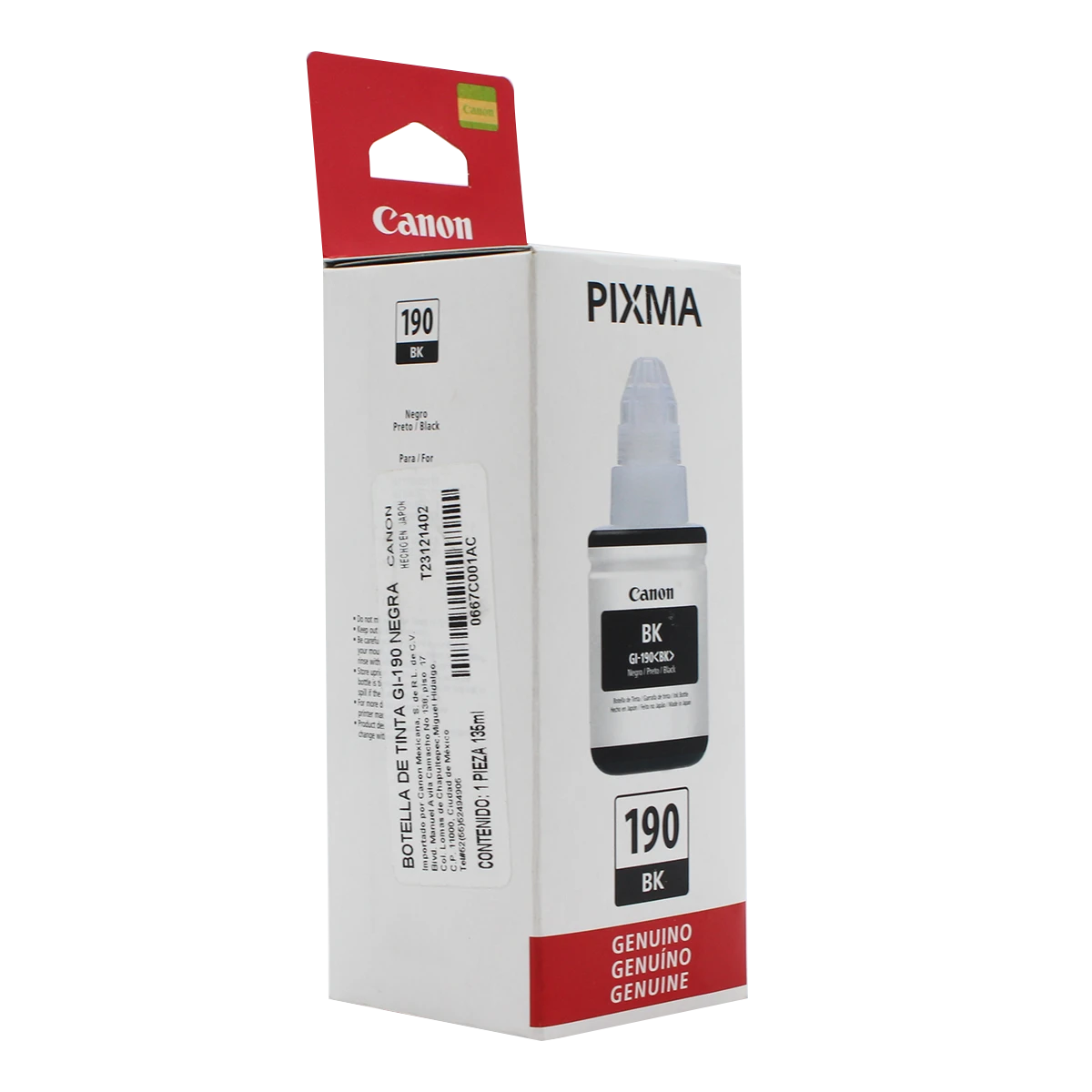 TINTA CANON GI190 TINTA CONTINUA NEGRA