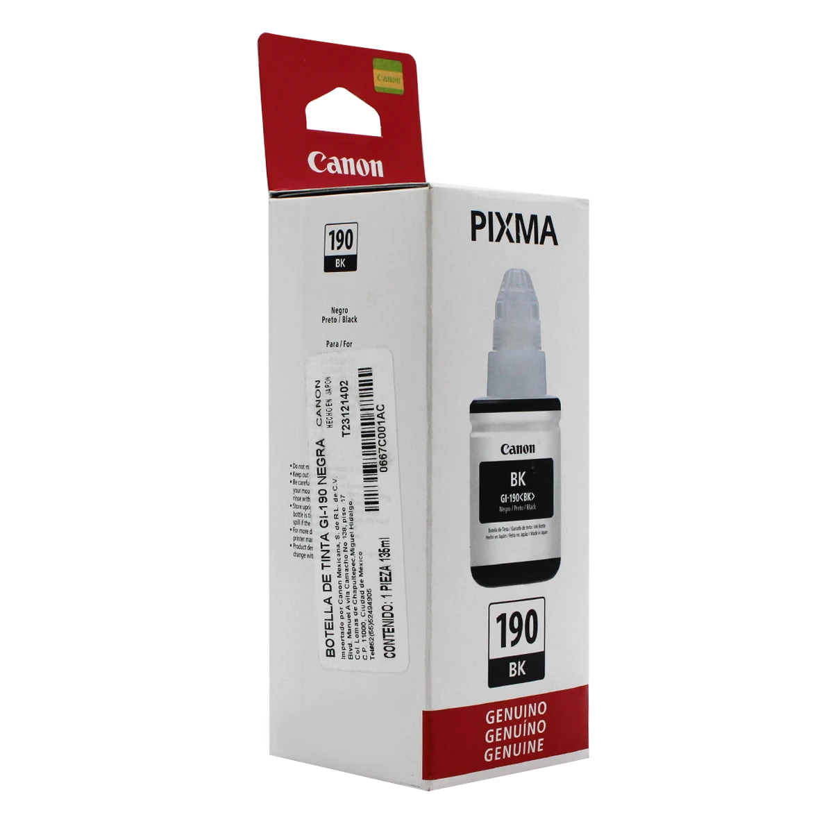 TINTA CANON GI190 TINTA CONTINUA NEGRA