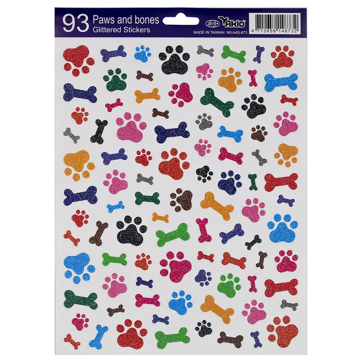 CALCOMANIA A4S-873 PAWS AND BONES