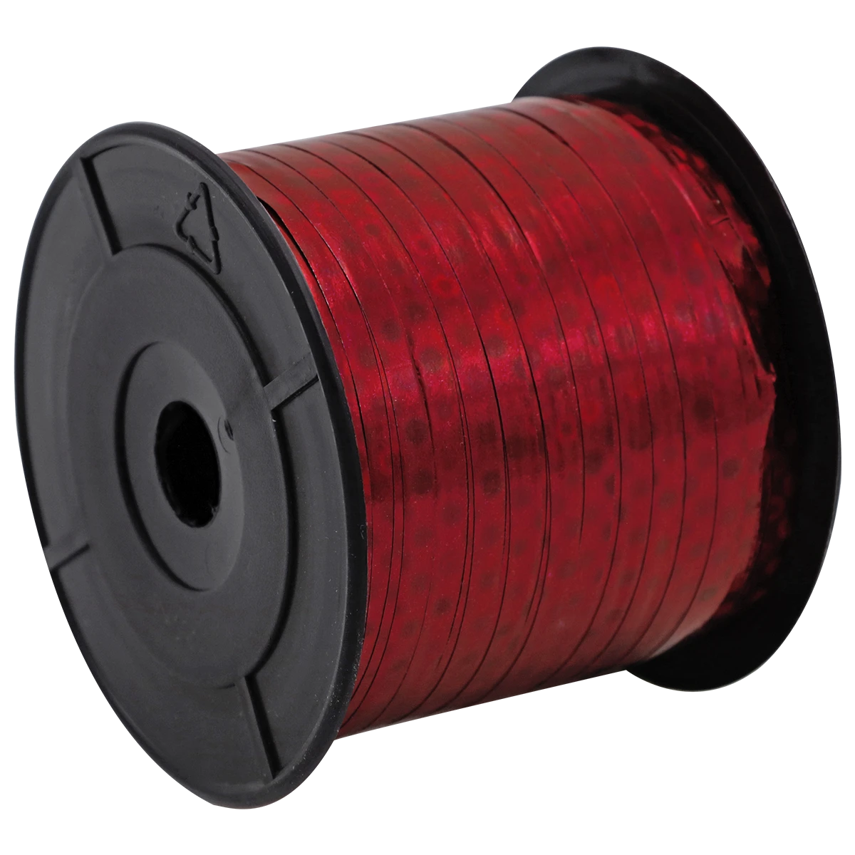 LISTON CURLING 100MTS BIG DOTS ROJO