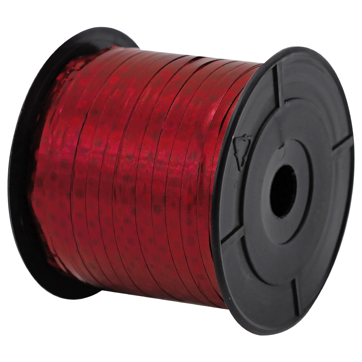LISTON CURLING 100MTS BIG DOTS ROJO