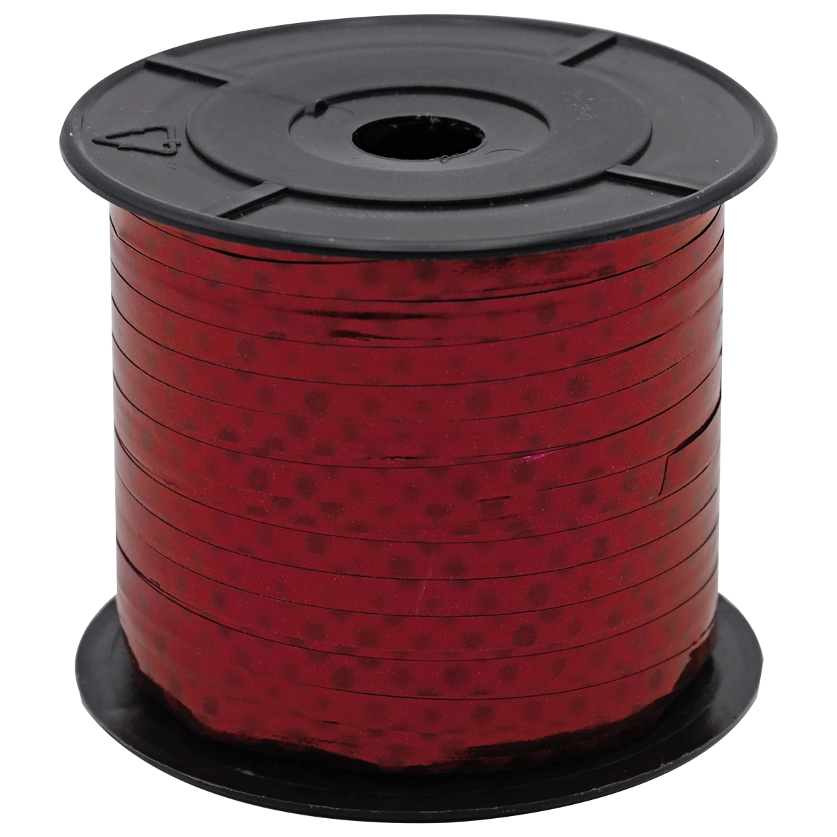 LISTON CURLING 100MTS BIG DOTS ROJO