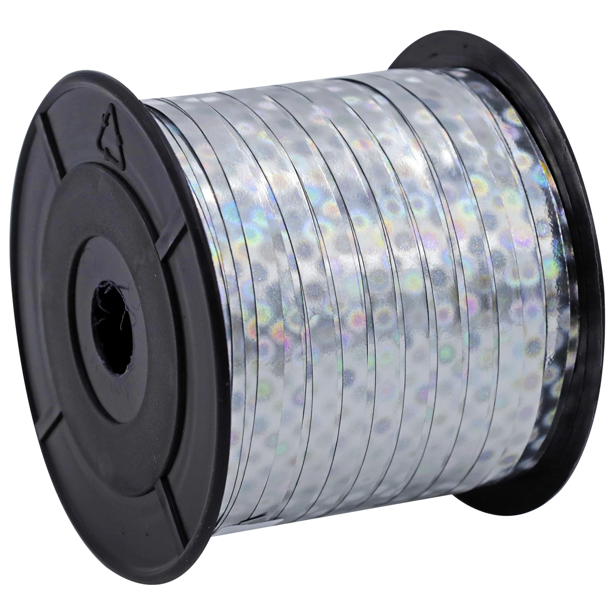 LISTON CURLING 100MTS BIG DOTS PLATA