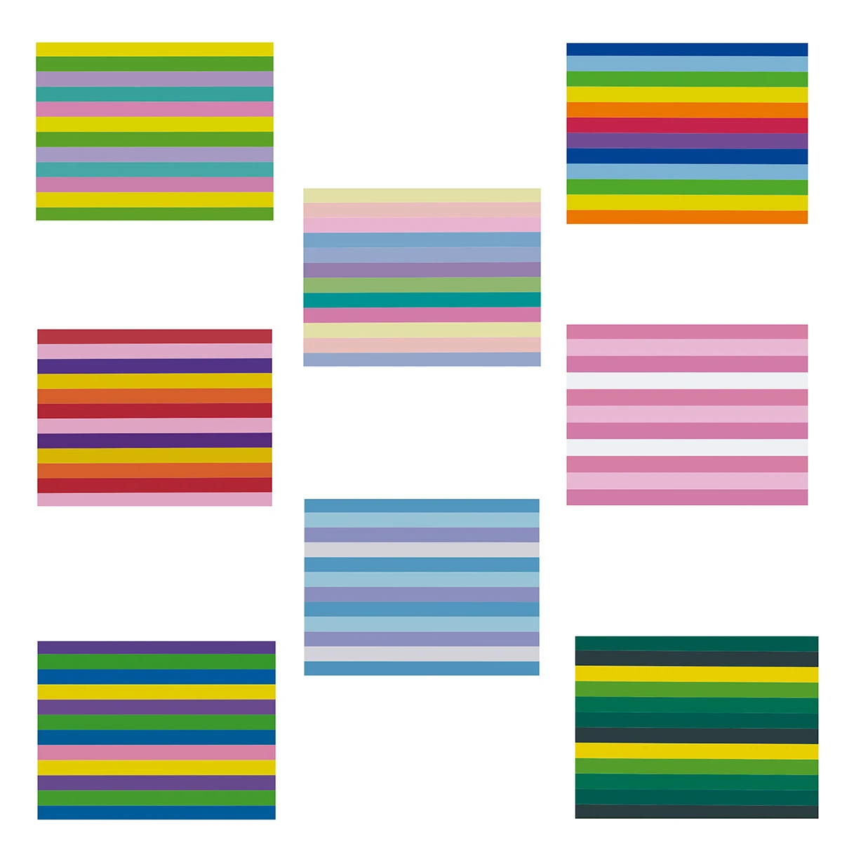 FOAMY 4 CARTAS MULTICOLOR 55X43