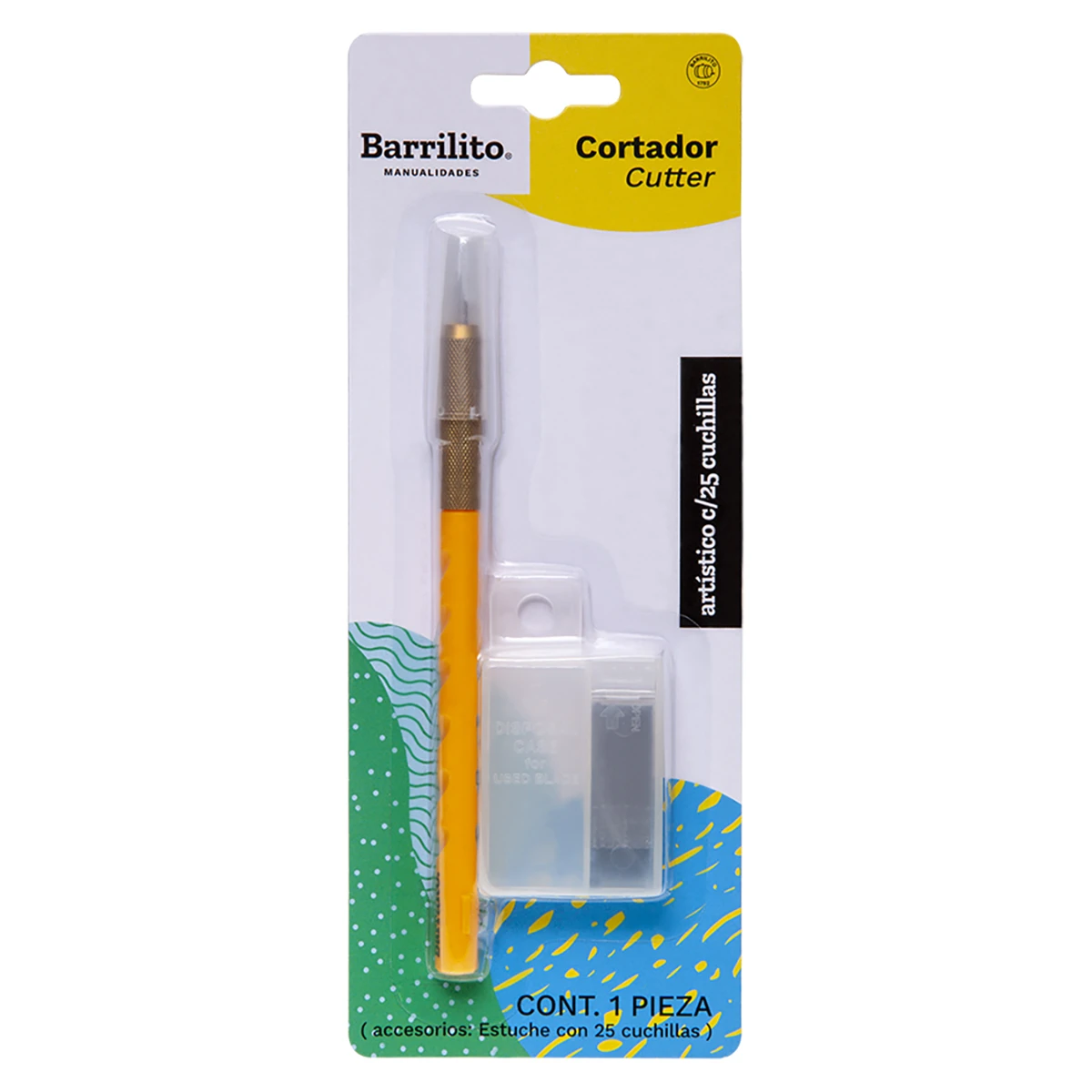CORTADOR ARTISTICO C/25 CUCHILLAS T200