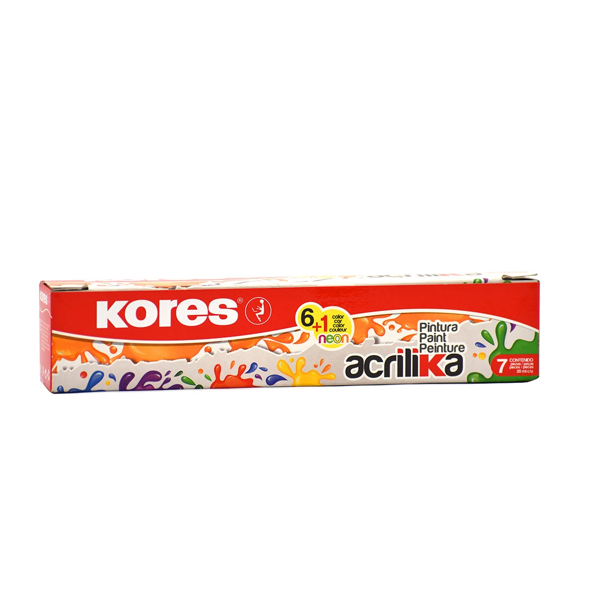 PINTURA ACRILICA 20ML C/6 SURTIDO