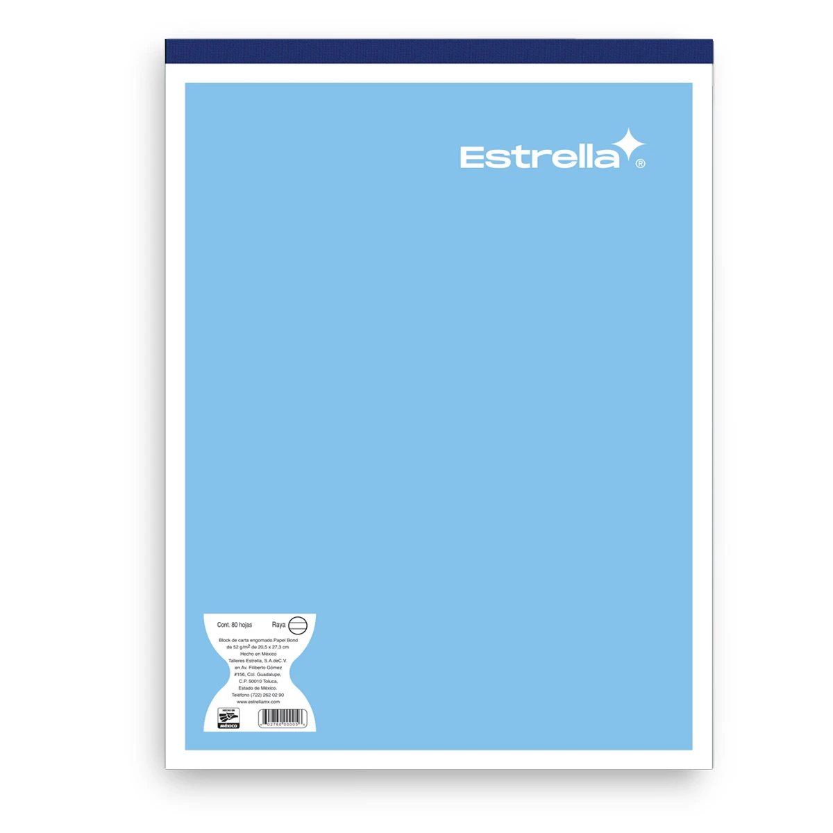 BLOCK CARTA 80HJS ESTRELLA RAYA.