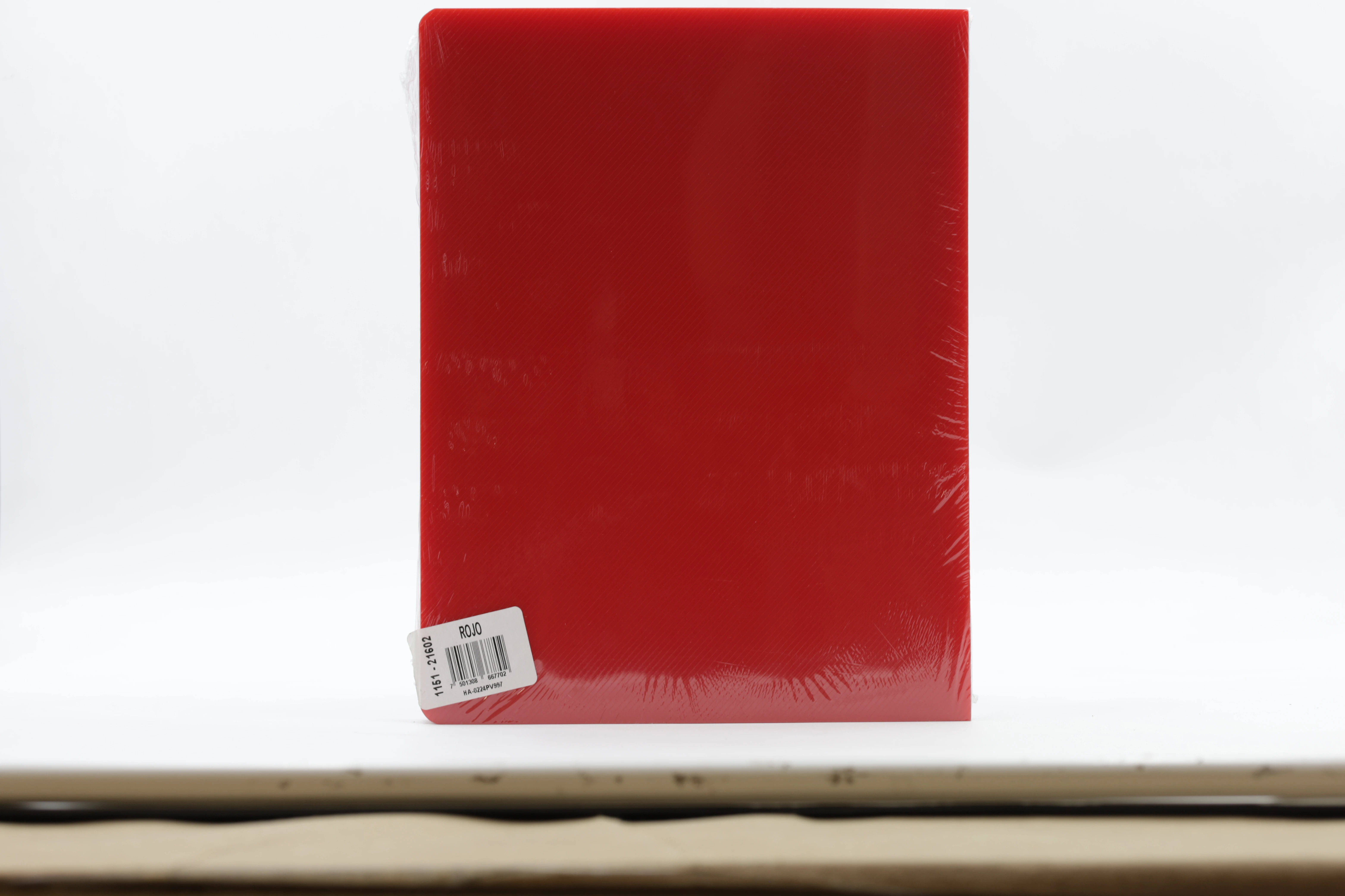 CUBIERTA CARTA ESTRIADA 14PT C/50 ROJO