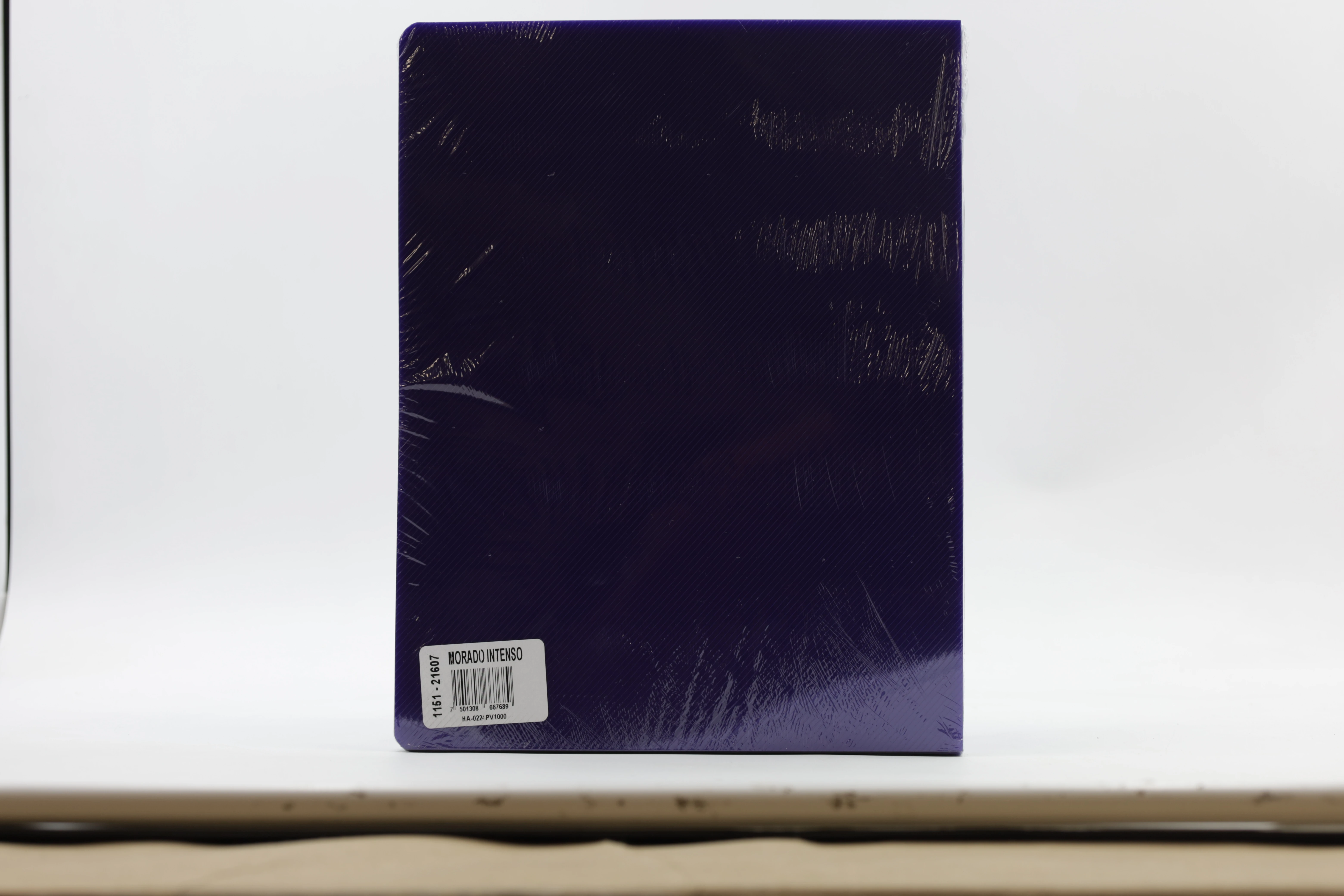 CUBIERTA CARTA ESTRIADA 14PT C/50 MORADO