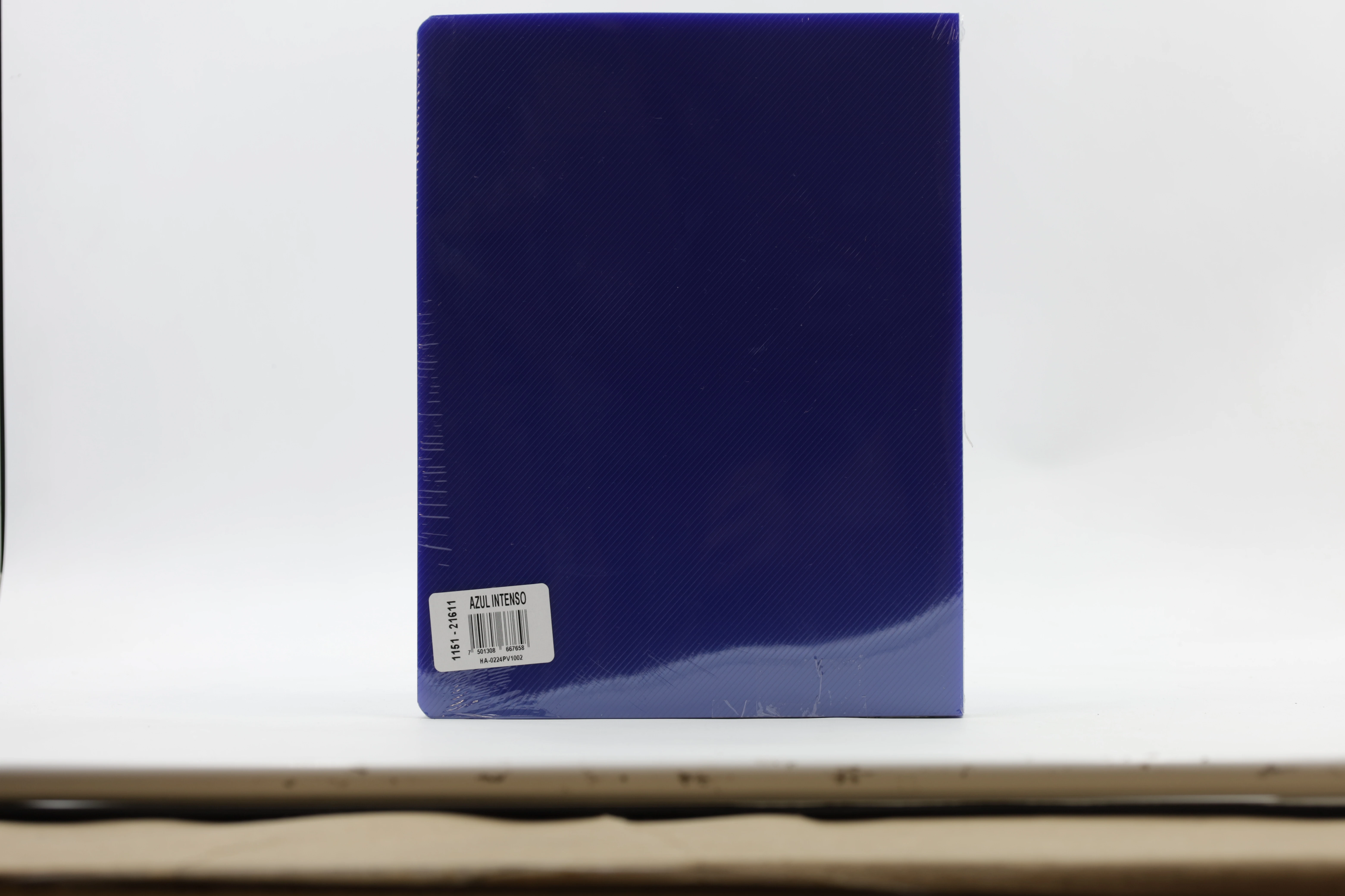 CUBIERTA CARTA ESTRIADA 14PT C/50 AZUL INTENSO