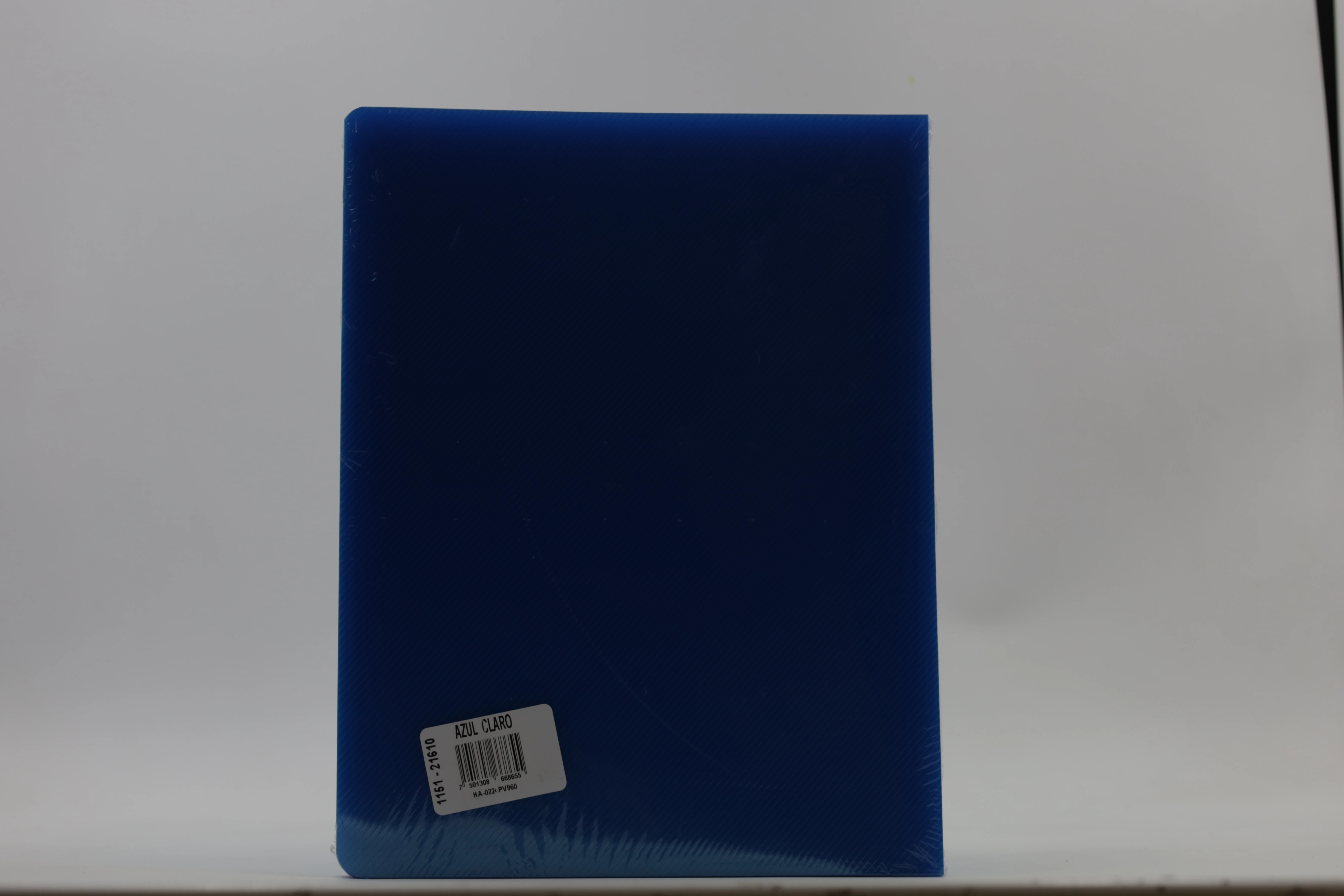 CUBIERTA CARTA ESTRIADA 14PT C/50 AZUL CLARO