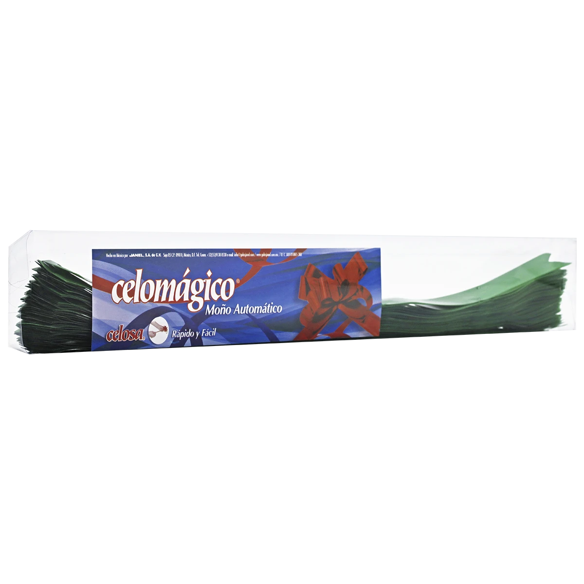 LISTON CELOMAGICO MEDIANO C/50 13 VERDE BANDERA