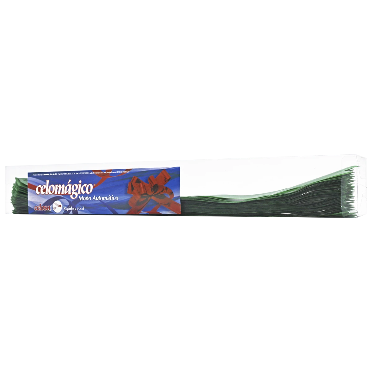 LISTON CELOMAGICO MEDIANO C/50 13 VERDE BANDERA