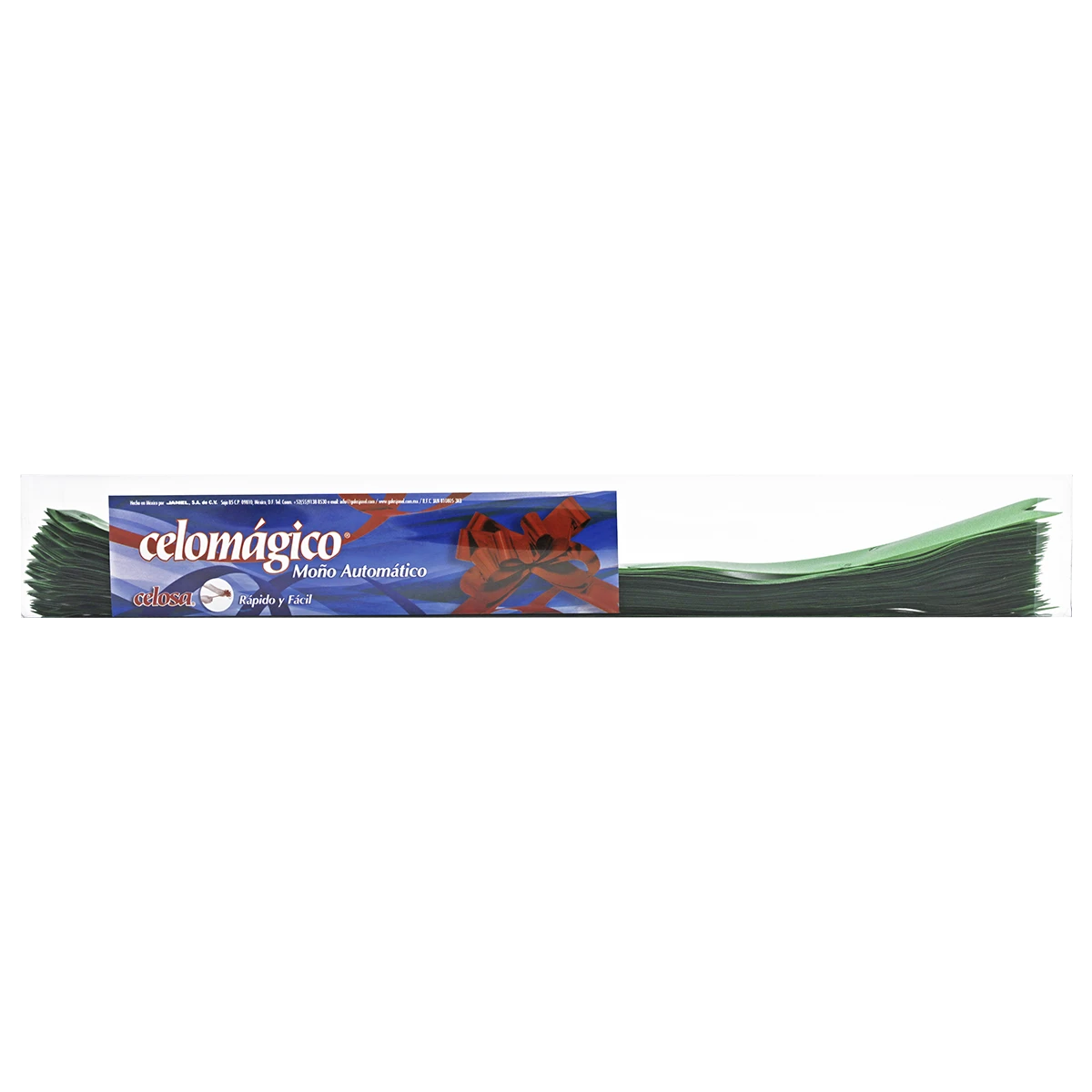LISTON CELOMAGICO MEDIANO C/50 13 VERDE BANDERA