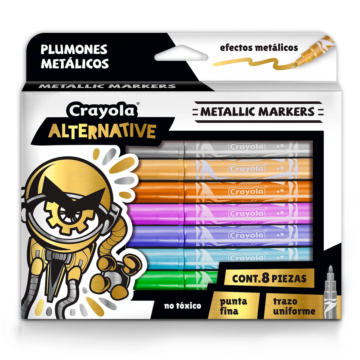 PLUMON METALICO ALTERNATIVE C/8 SUR 8628